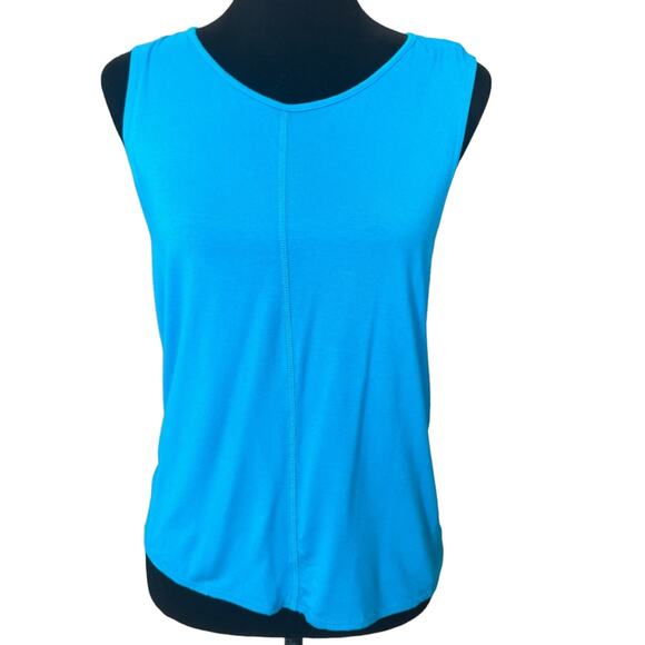 New ~ TEREZ  ~ Draped Cross Back Muscle Tank Top Size XL - Picture 1 of 6